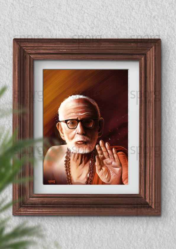 buy maha periyava posters online from sporgstores.in maha periyava painting
