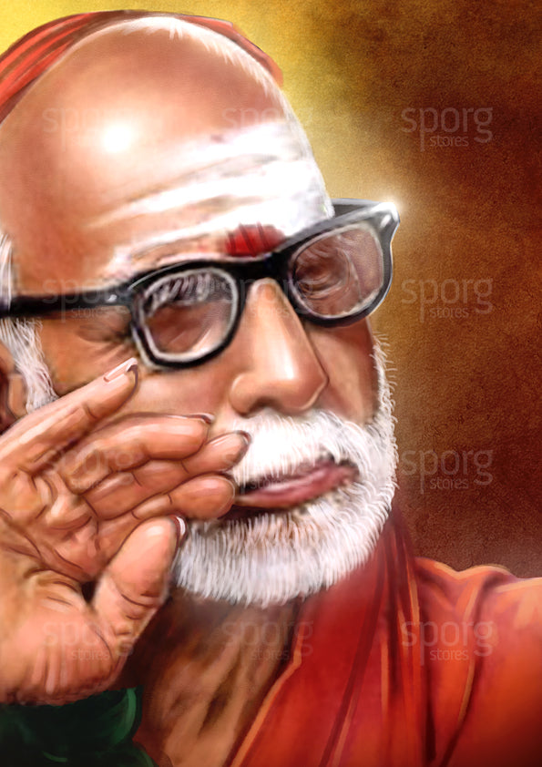 buy maha periyava posters online from sporgstores.in maha periyava painting