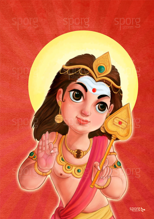 little-muruga-with vel-பால முருகன்