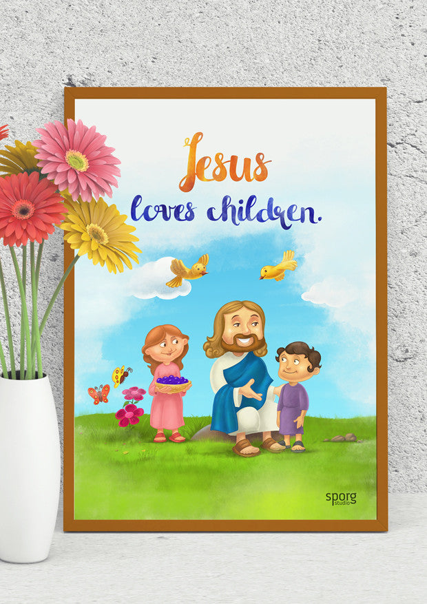 little Jesus posters framed by sporg stores