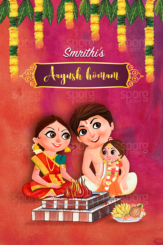 Aayush Homam Invitation - SSOC01