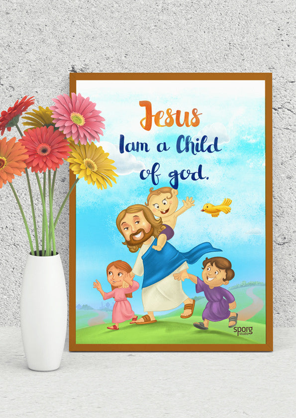 little Jesus posters framed by sporg stores