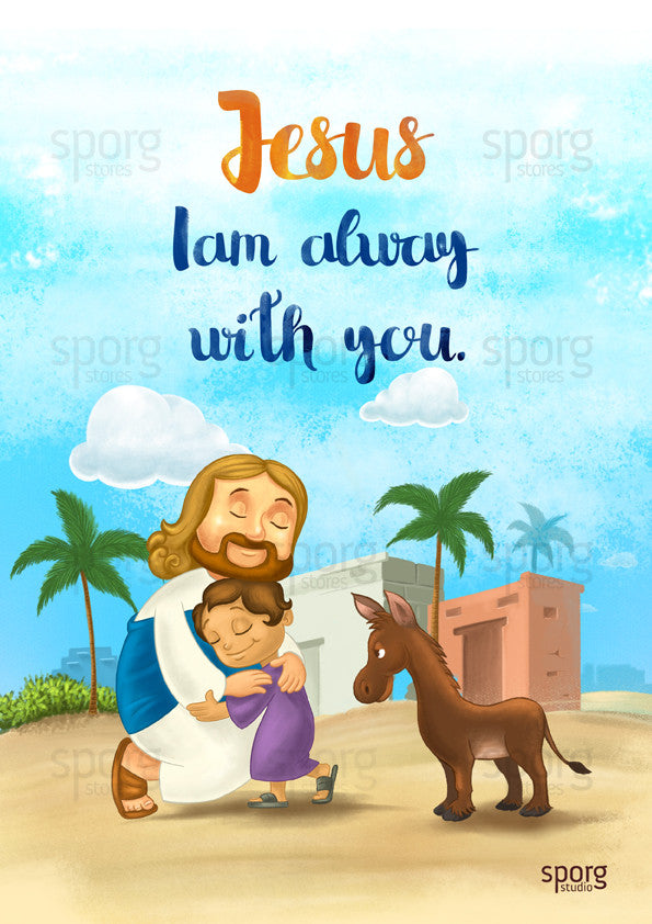 Little Jesus poster by Sporg Stores